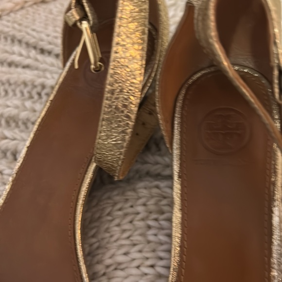 Guc Tory Burch wedges size 9.5 - Picture 4 of 4